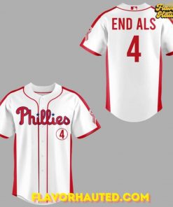 Philadelphia Phillies x ALS Awareness Night 2025 Special Baseball Jersey