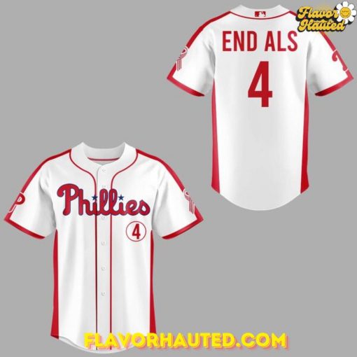 Philadelphia Phillies x ALS Awareness Night 2025 Special Baseball Jersey