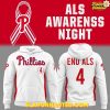 Philadelphia Phillies x ALS Awareness Night 2025 Special Hoodie