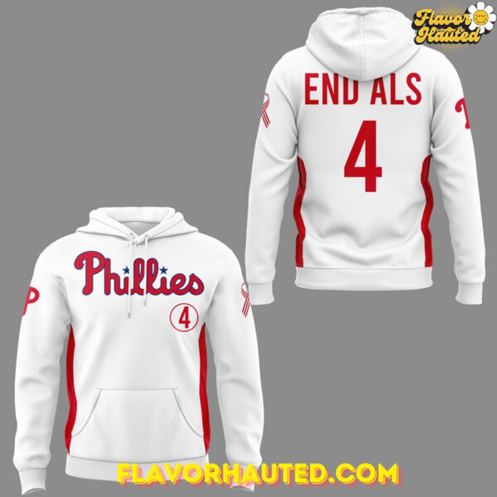 Philadelphia Phillies x ALS Awareness Night 2025 Special Hoodie Philadelphia Phillies x ALS Awareness Night 2025 Special Hoodie