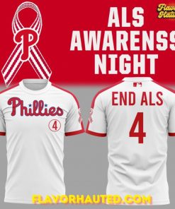Philadelphia Phillies x ALS Awareness Night 2025 Special T-Shirt