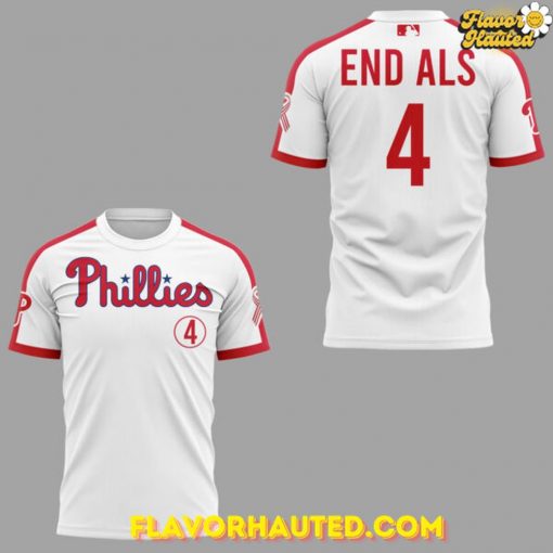 Philadelphia Phillies x ALS Awareness Night 2025 Special T-Shirt