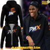 Phoenix Mercury 2025 Black Special Edition Zip Hoodie