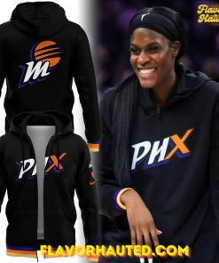 Phoenix Mercury 2025 Black Special Edition Zip Hoodie