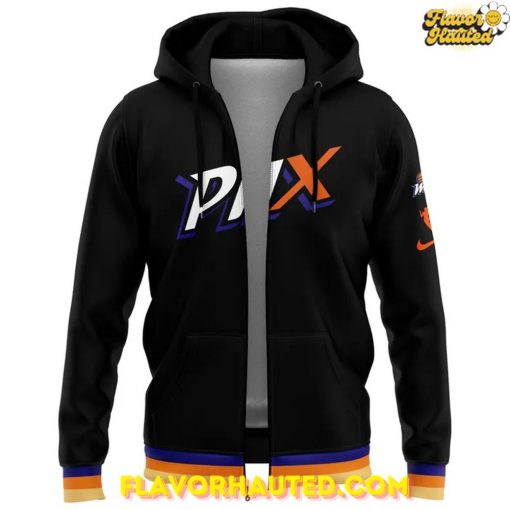 Phoenix Mercury 2025 Black Special Edition Zip Hoodie