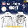 Pittsburgh Steelers Nurses Night Limited White Hoodie