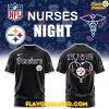 Pittsburgh Steelers Nurses Night Special Black T-Shirt