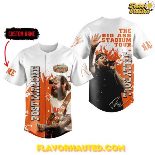 Post Malone x Jelly Roll The Big Ass Stadium Tour Limited Edition Jersey
