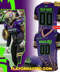 Quad City Steamwheelers 2025 Halloween Limited Edition Football Jersey