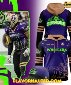 Quad City Steamwheelers 2025 Halloween Limited Edition Hoodie