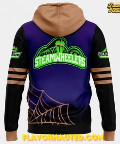 Quad City Steamwheelers 2025 Halloween Limited Edition Hoodie 3