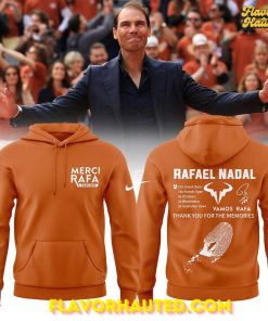 Rafael Nadal 2025 Roland Garros Farewell Tribute Hoodie – Merci Rafa Edition