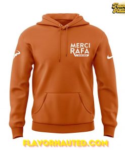 Rafael Nadal 2025 Roland Garros Farewell Tribute Hoodie – Merci Rafa Edition