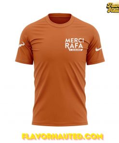 Rafael Nadal 2025 Roland Garros Farewell Tribute Tee – Merci Rafa Edition