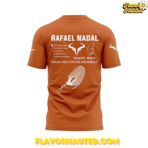 Rafael Nadal 2025 Roland Garros Farewell Tribute Tee – Merci Rafa Edition