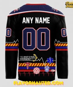 Reading Royals x Firefighters 2025 Special Hockey Jersey 3