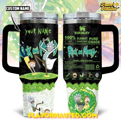 Rick and Morty Chaos Portal Limited Edition Stanley Tumbler 40oz