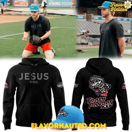 Rocket City Trash Pandas x Jesus Won Collections 2025 Hoodie