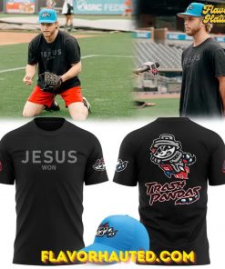 Rocket City Trash Pandas x Jesus Won Collections 2025 T-Shirt