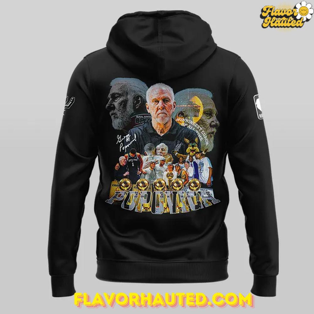 San Antonio Spurs Thank You Gregg Popovich Limited Hoodie San Antonio Spurs Thank You Gregg Popovich Limited Hoodie