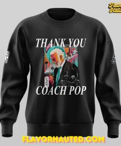 San Antonio Spurs Thank You Gregg Popovich Limited Sweatshirt