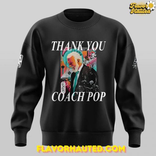 San Antonio Spurs Thank You Gregg Popovich Limited Sweatshirt