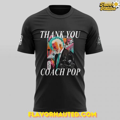 San Antonio Spurs Thank You Gregg Popovich Limited T-Shirt