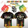 San Diego Padres MLB x Juneteenth 2025 Special Jersey