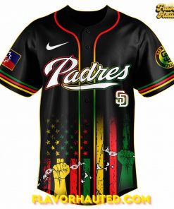 San Diego Padres MLB x Juneteenth 2025 Special Jersey 2
