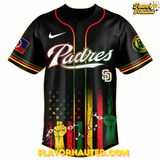 San Diego Padres MLB x Juneteenth 2025 Special Jersey