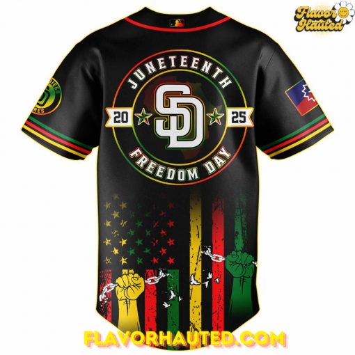 San Diego Padres MLB x Juneteenth 2025 Special Jersey