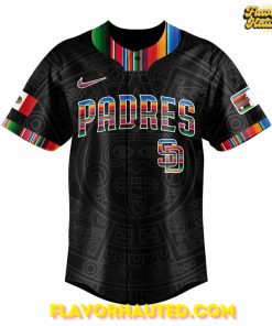 San Diego Padres Mexican Heritage Night Special Baseball Jersey