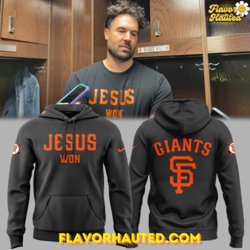 San Francisco Giants x Jesus Won 2025 Limited Edition Hoodie