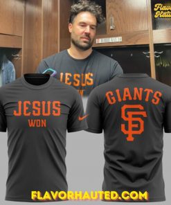 San Francisco Giants x Jesus Won 2025 Limited Edition T-Shirt