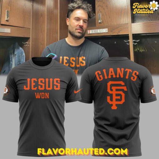 San Francisco Giants x Jesus Won 2025 Limited Edition T-Shirt