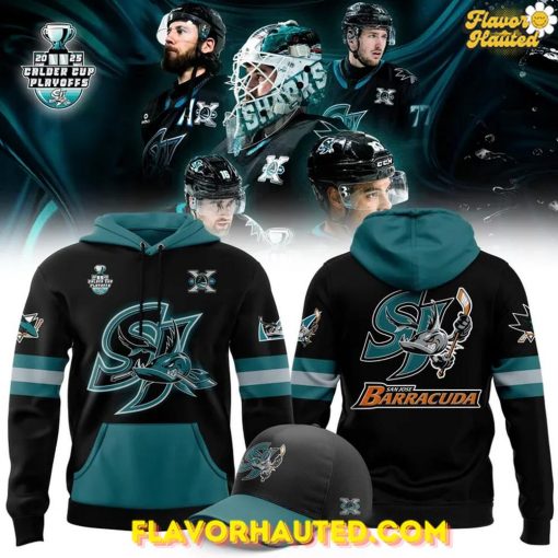 San Jose Barracuda Calder Cup Playoffs 2025 Limited Hoodie