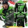 Savannah Ghost Pirates Custom Special Neon Green Hockey Jersey