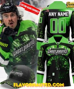 Savannah Ghost Pirates Custom Special Neon Green Hockey Jersey