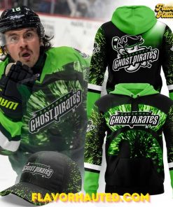 Savannah Ghost Pirates Custom Special Neon Green Hoodie