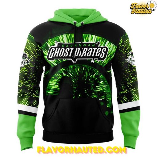 Savannah Ghost Pirates Custom Special Neon Green Hoodie