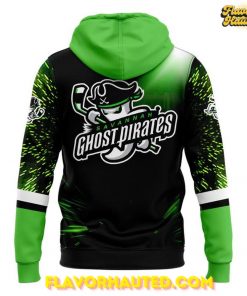 Savannah Ghost Pirates Custom Special Neon Green Hoodie 3