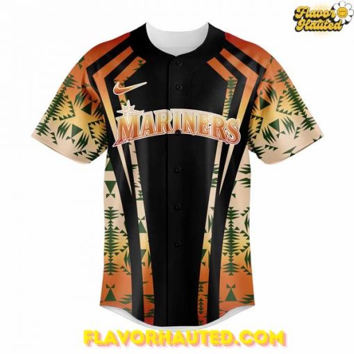 Seattle Mariners 2025 Native American Heritage Night Baseball Jersey