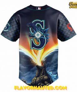 Seattle Mariners Godzilla 2025 Limited Edition Jersey 3