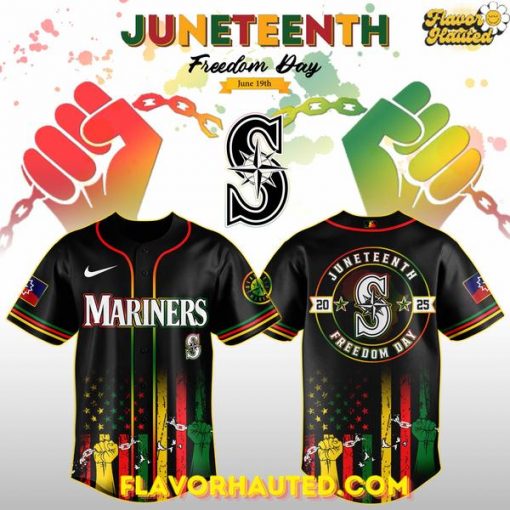 Seattle Mariners MLB x 2025 Juneteenth Day Special Jersey