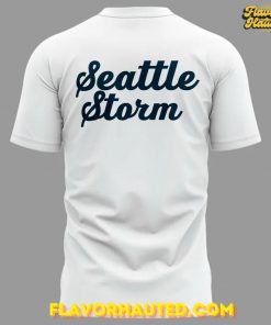 Seattle Storm Professional Women's Hockey Leahue EST 2025 T Shirt back