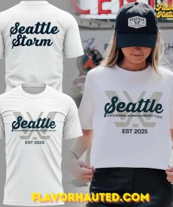 Seattle Storm Professional Women’s Hockey League EST 2025 T-Shirt