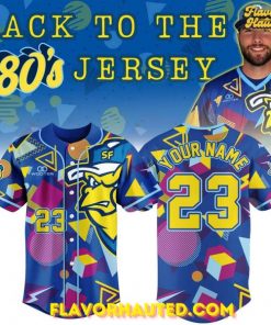 Sioux Falls Canaries Back To The 80’s Vintage Special Jersey