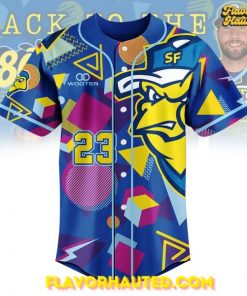 Sioux Falls Canaries Back To The 80’s Vintage Special Jersey