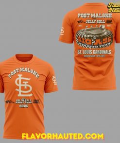 St. Louis Cardinals x Post Malone with Jelly Roll Limited Edition T-Shirt