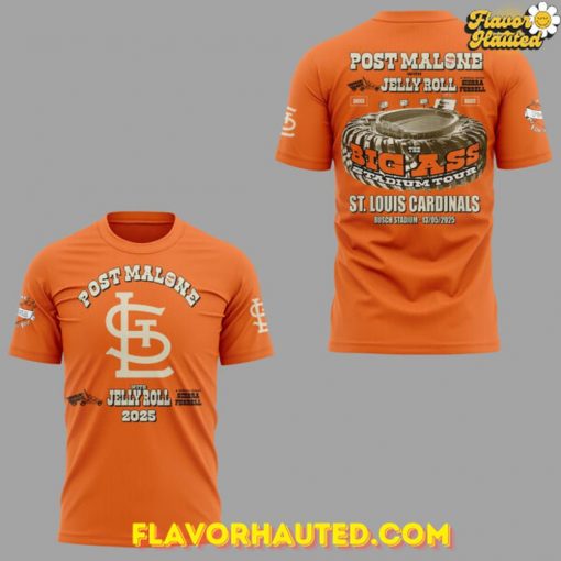 St. Louis Cardinals x Post Malone with Jelly Roll Limited Edition T-Shirt